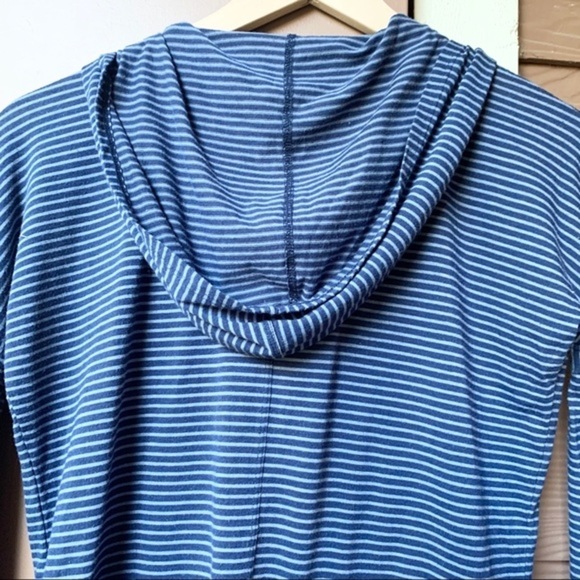 Abercrombie Kids Hoodie Blue Zip Up Viscose Jacket - Picture 8 of 14